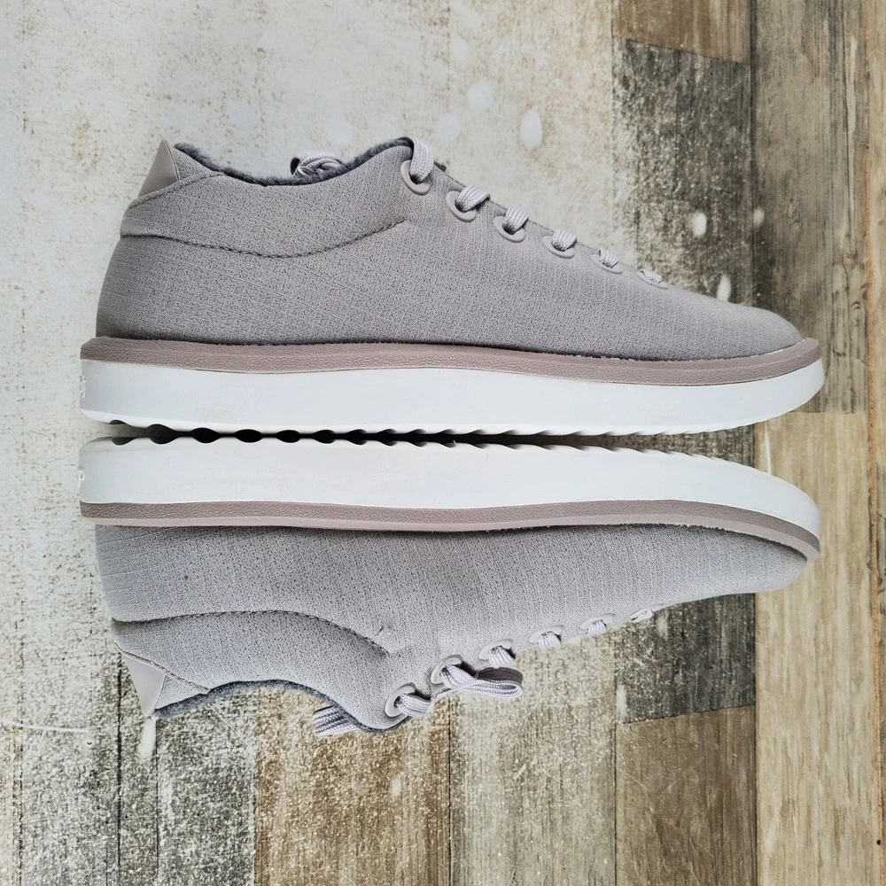 Allbirds Wool Piper Woven Womens Sz 10 W Running Pewter Gray Lace Up Sneakers
